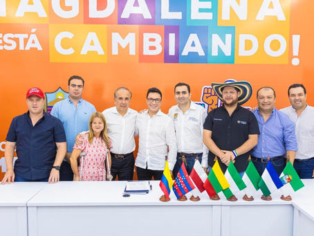 Caicedo presente en la conformación de Bloque Parlamentario del Caribe