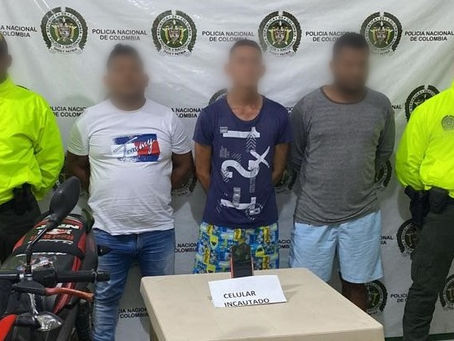 LOS TEMIBLES 3 PRESUNTOS DELINCUENTES, DEDICADOS AL FLETEO FUERON CAPTURADOS EN FUNDACIÓN, MAGDALENA