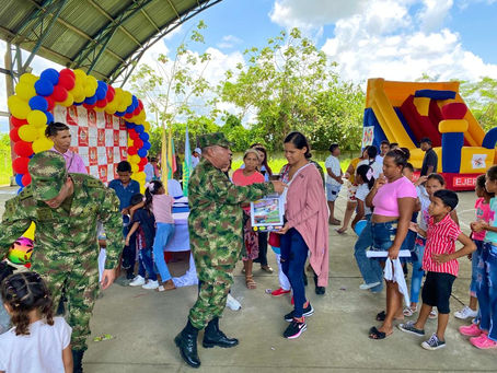 Ejército Nacional brindó Jornada de Apoyo al Desarrollo en Achí, Bolívar