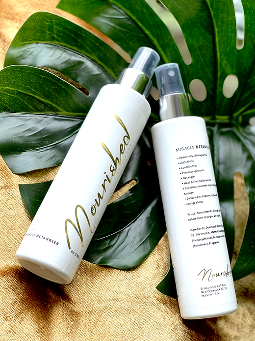 トリートメント taffyni.co Nourished By Tiffani MIRACLE DETANGLER 6oz | WigsByTiffani