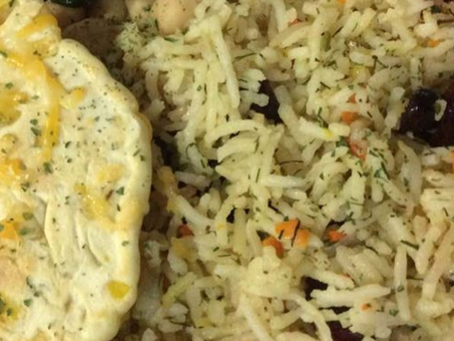 Carrot & Herb Pilaf