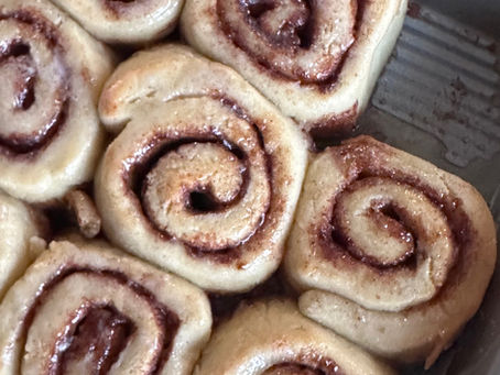 Gluten-Free with Special Sweetener Cinnamon rolls - Bread machine
