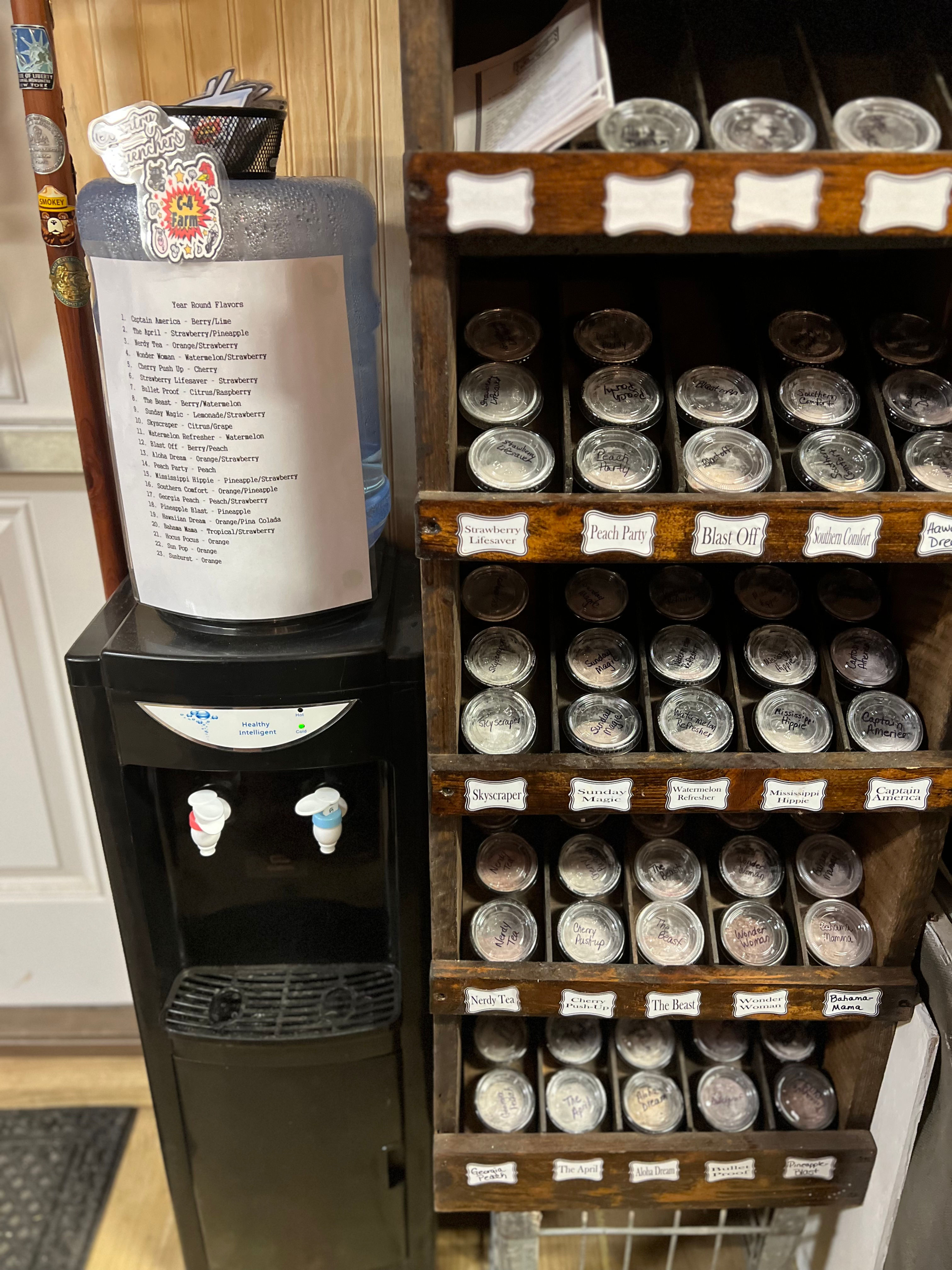 Country Quenchers Drink Flavors