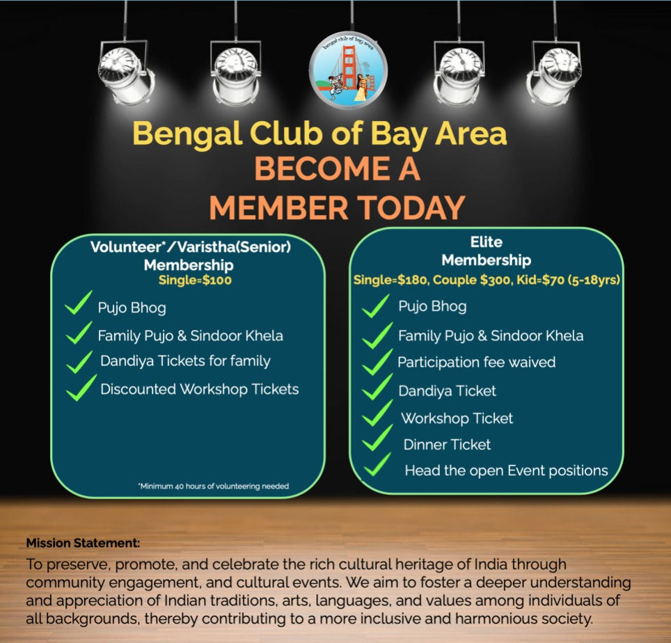 Bengal Club of Bay Area Annual Membership