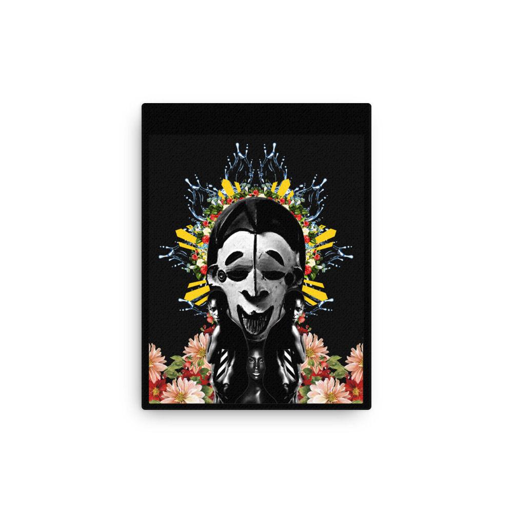 Water Goddess Print on Canvas