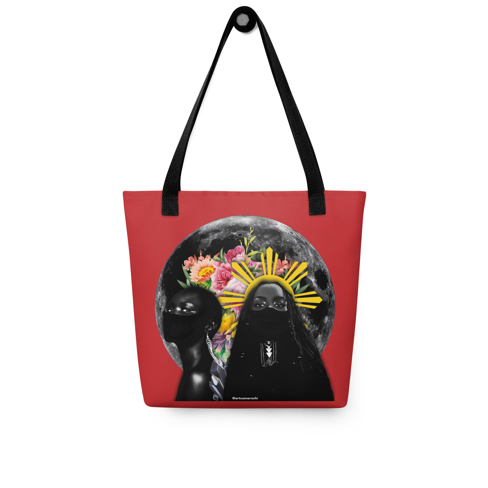 Silenced Sister Tote Bag (Red)