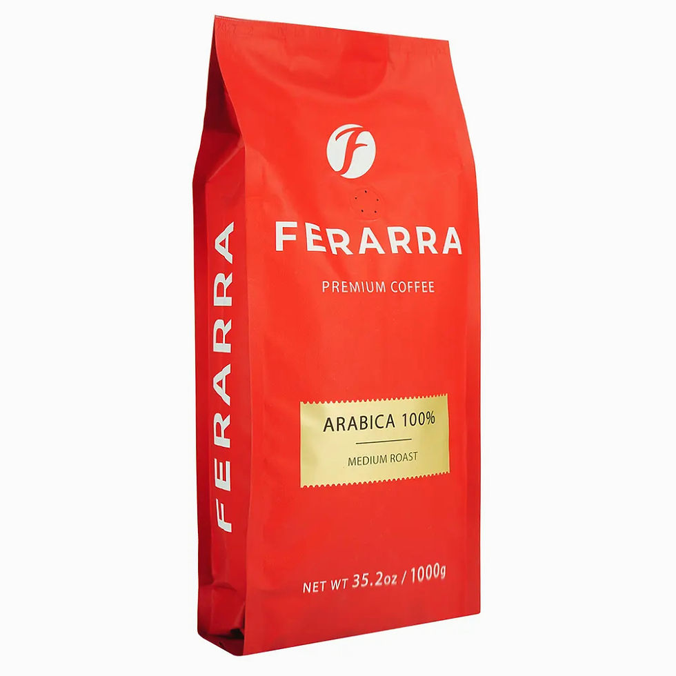 Кава в зернах Ferarra Arabica 100% (1 кг)