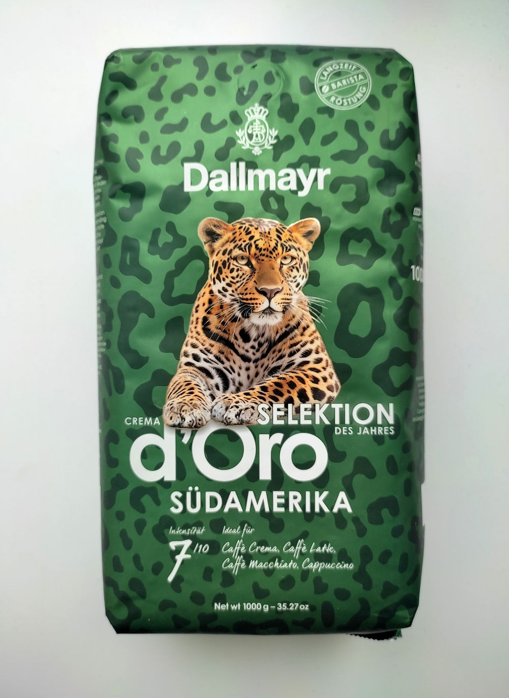 Кава в зернах Dallmayr Crema d'Oro Sudamerika (1 кг)