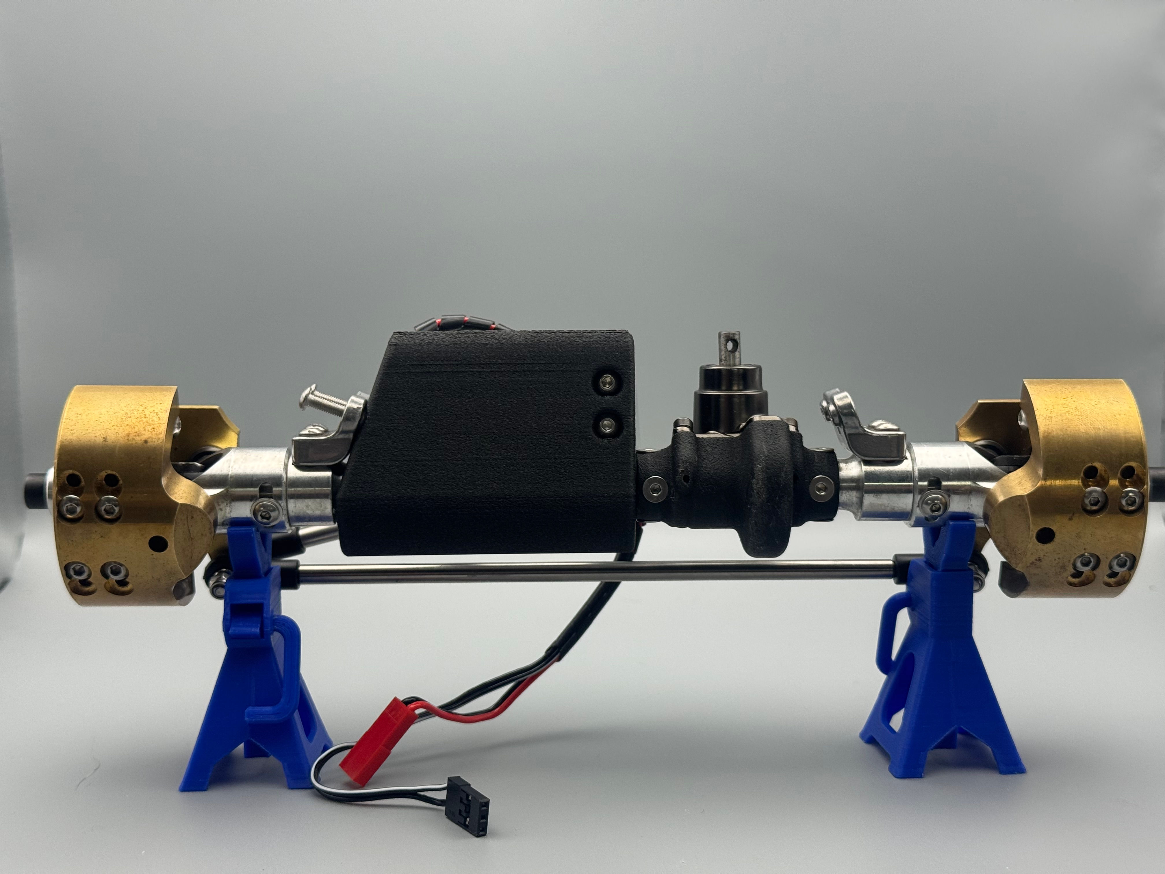 Servo Ramp Skid for SSDLux Front Axle