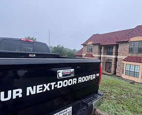 Texas Local Roofing Truck