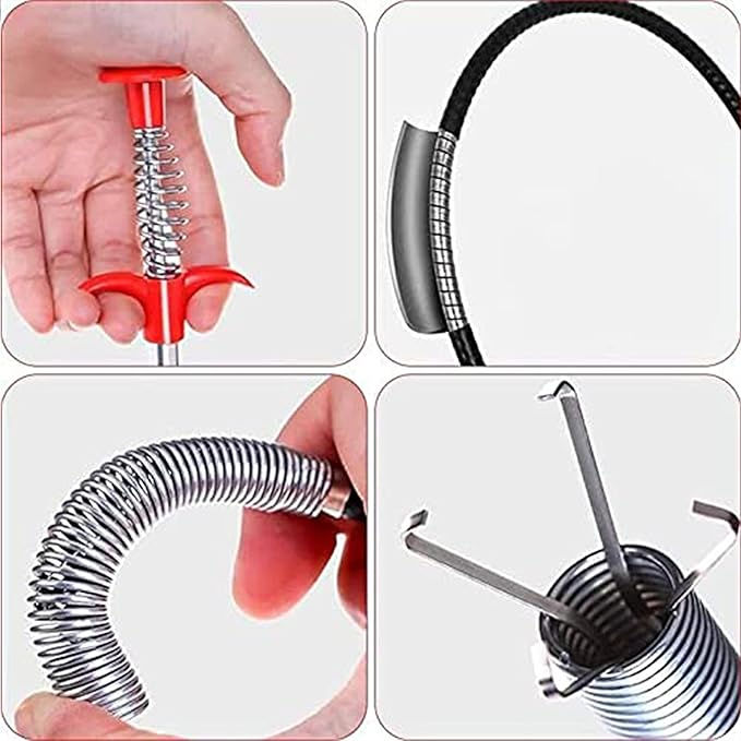 Thumbnail: Wire Spring Sink Cleaning Stick
