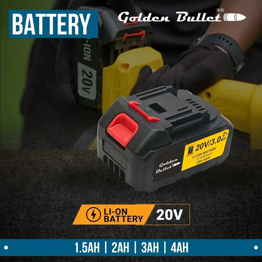 BULLET 21V (3Ah) Cordless Battery MJX3020 – Rechargeable Lithium-ion Bat
