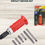 Thumbnail: Impact driver set Manual Hand impact wrench with 6 pcs impact screwdriver bits a