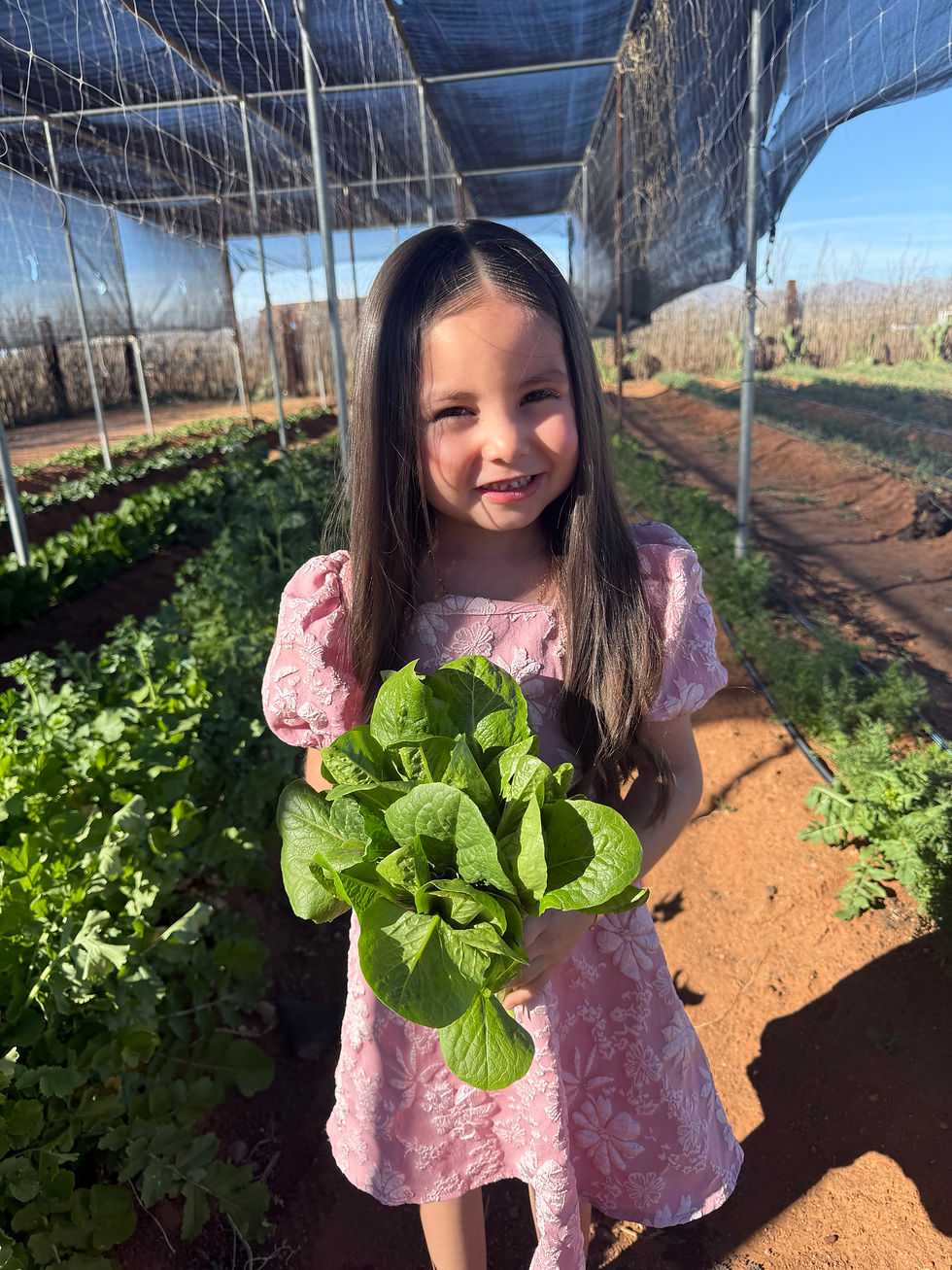 Our youngest gardener