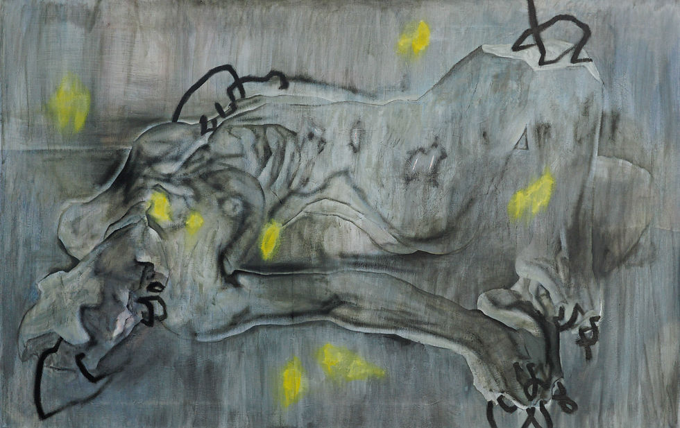 "Resting place" (2022), Андрій Роїк. Робота виставлена на онлайн торги аукціонного дому «Меркурій»