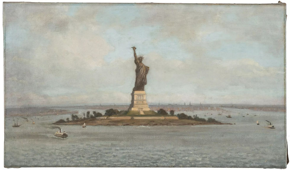 Статуя Свободи, 1875. П’єр Петі 