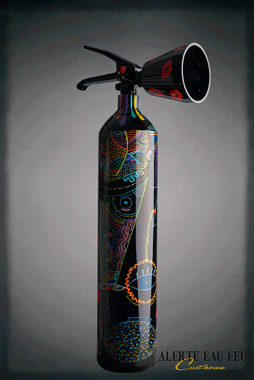 ALERTE EAU FEU - Extincteur Design - BY-PAULINE-1.0