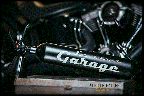 ALERTE EAU FEU - Extincteur Design - GARAGE