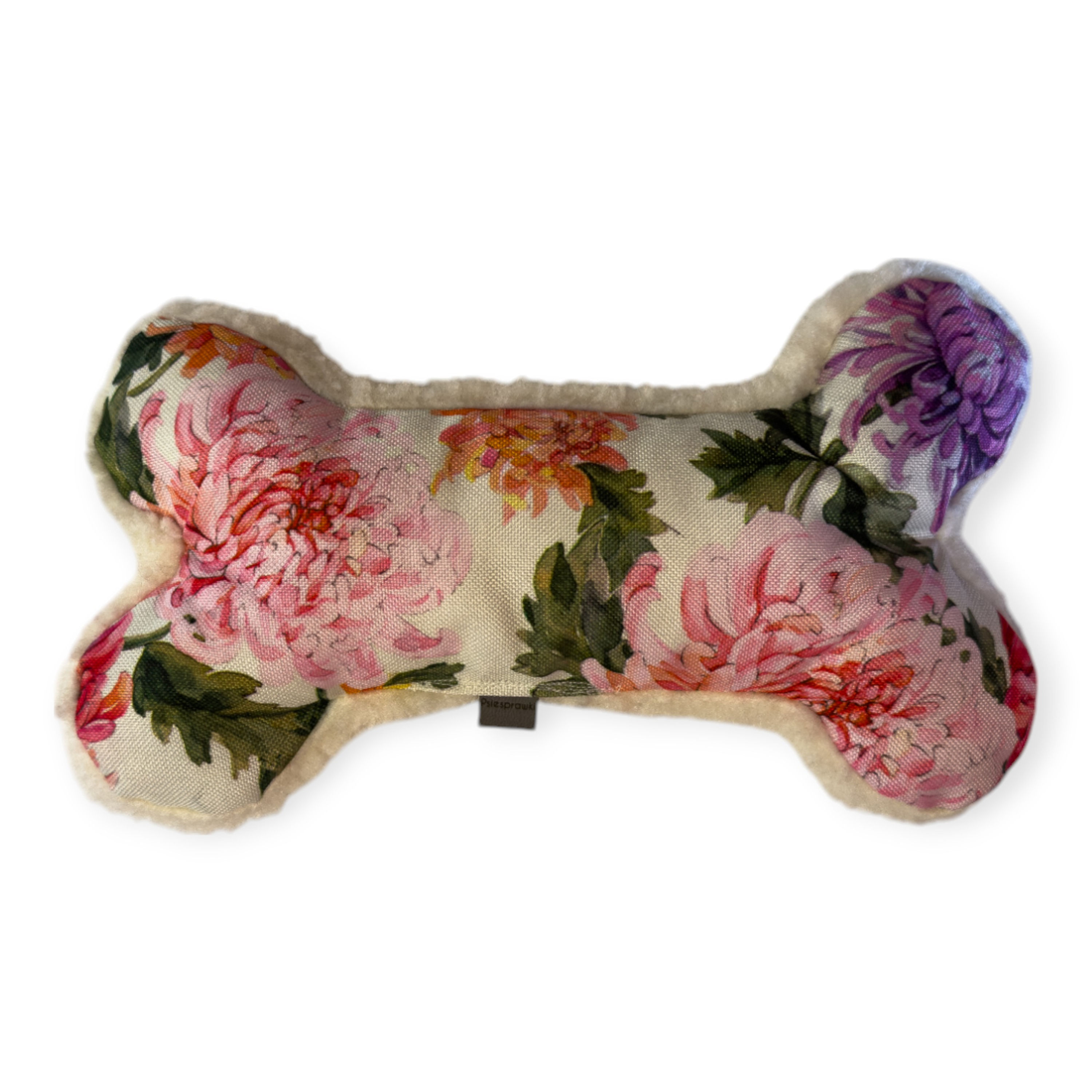 Pluszak w kształcie kostki i wzorze "Blossom"