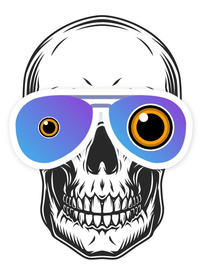 Happy skull