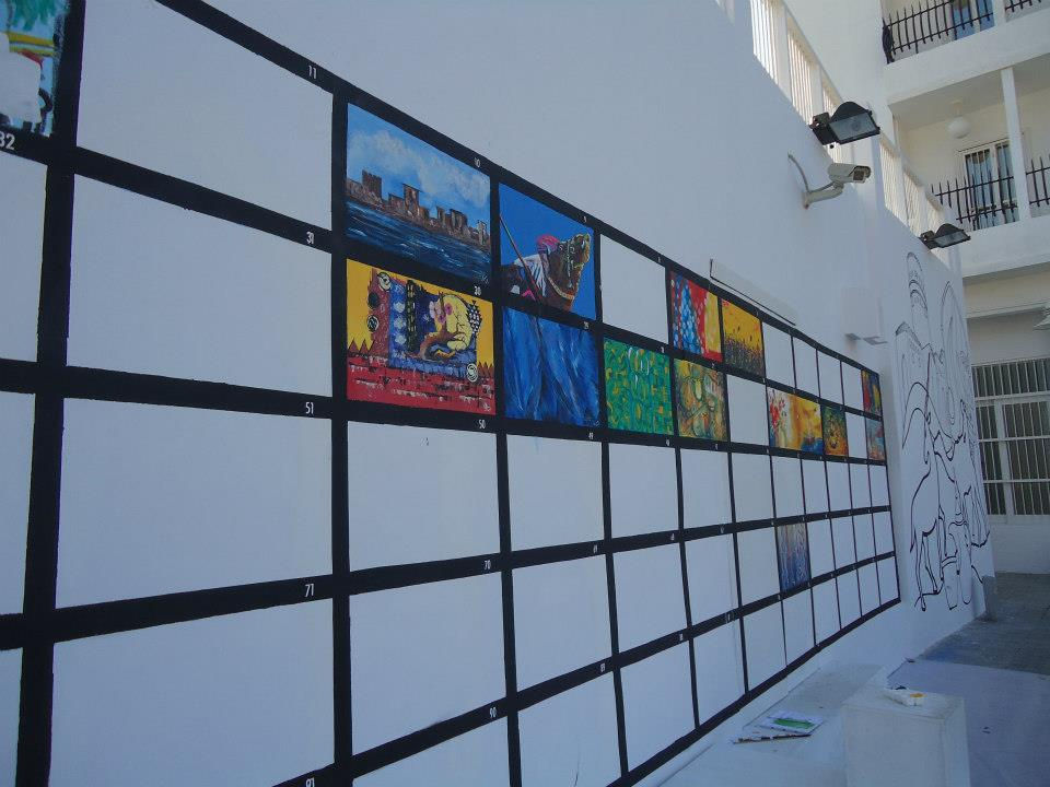 Artists work