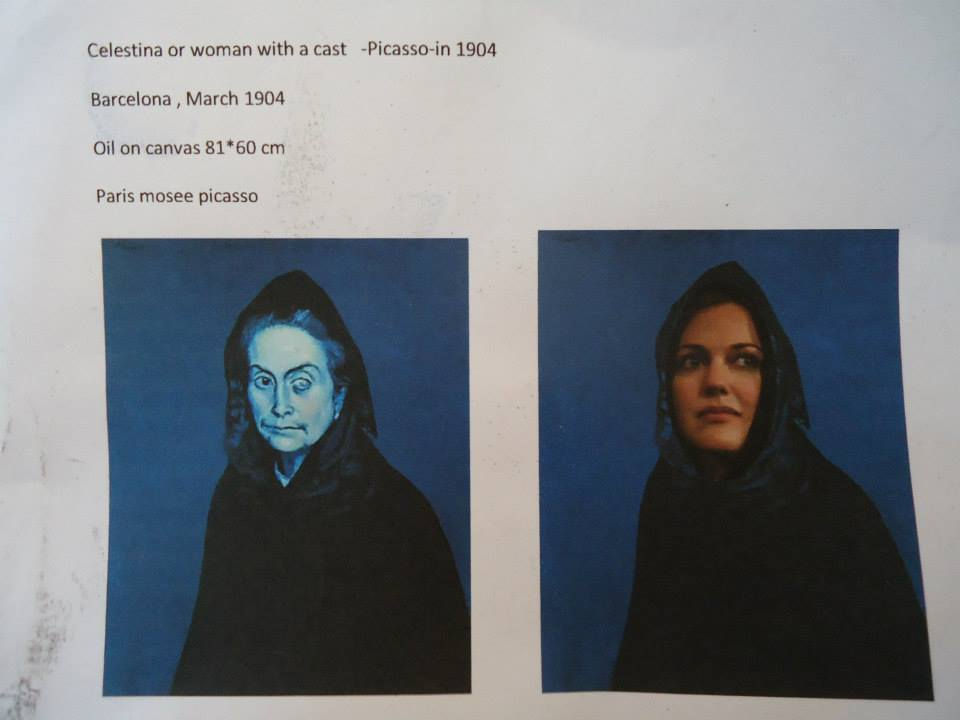 Recreating portraits of masters