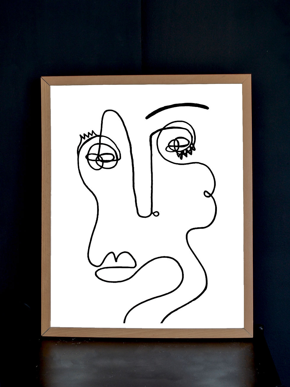Thumbnail: Line art No.3 - print