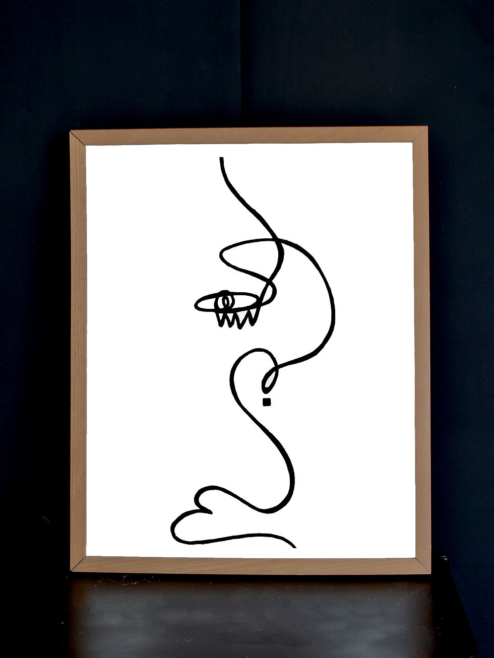 Thumbnail: Line art No.2 - print