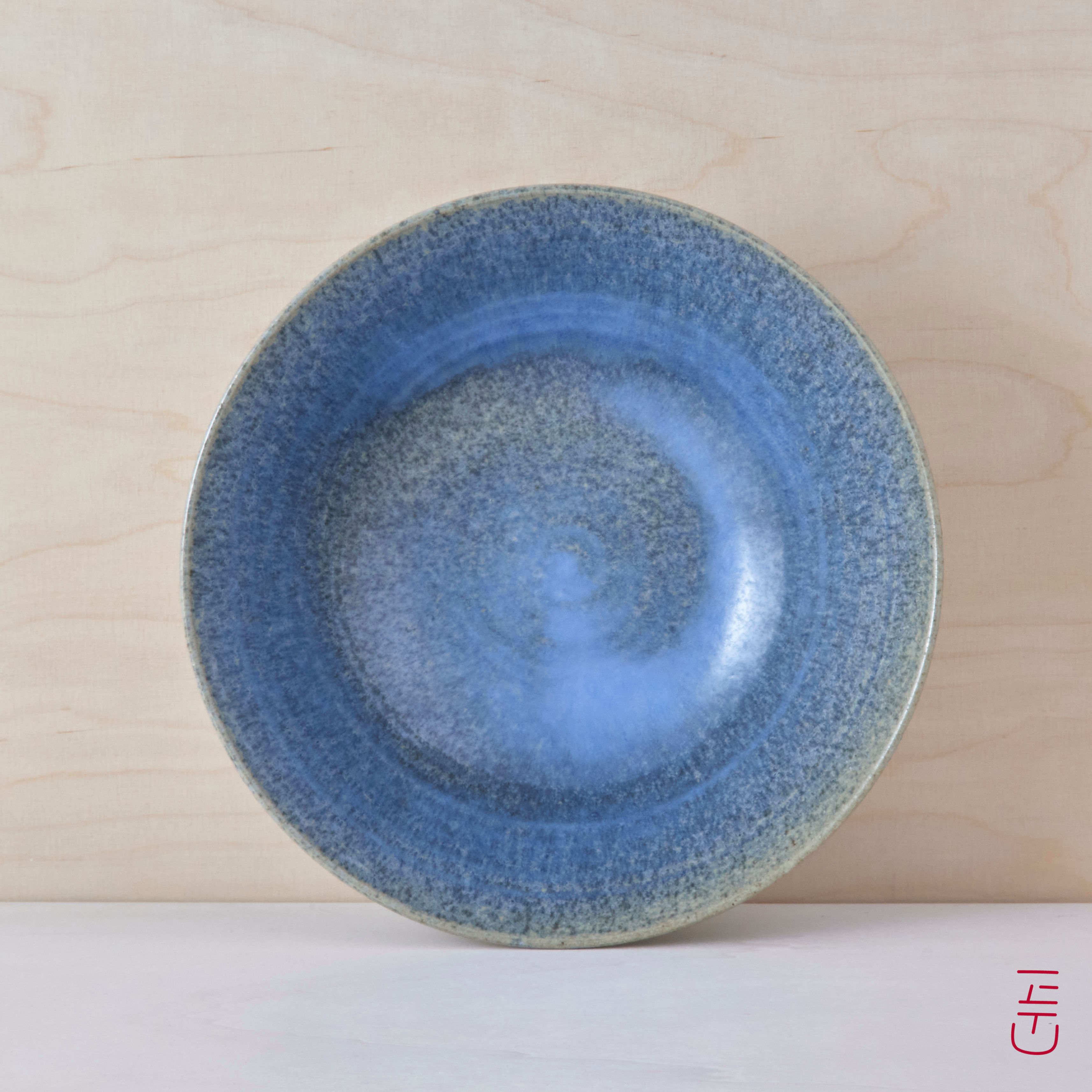 Salátová mísa s glazurou "Sky Blue"