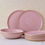 Miniatura: Talíř jídelní růžový