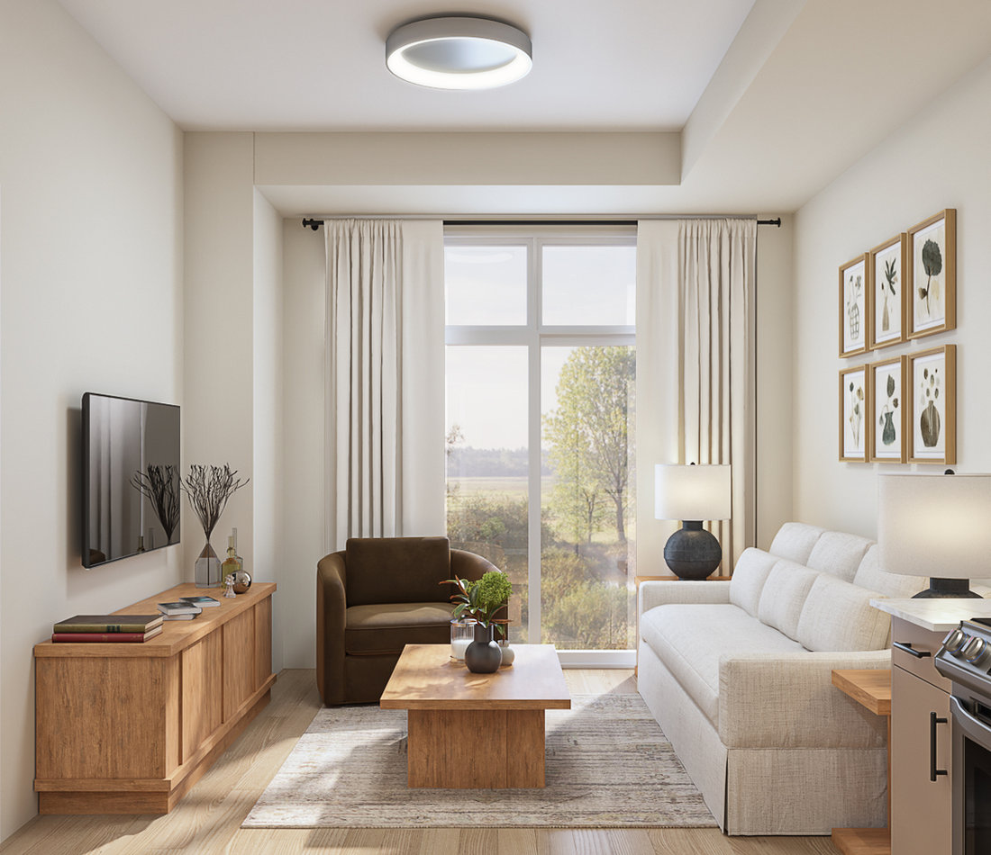 Stirling Place living room