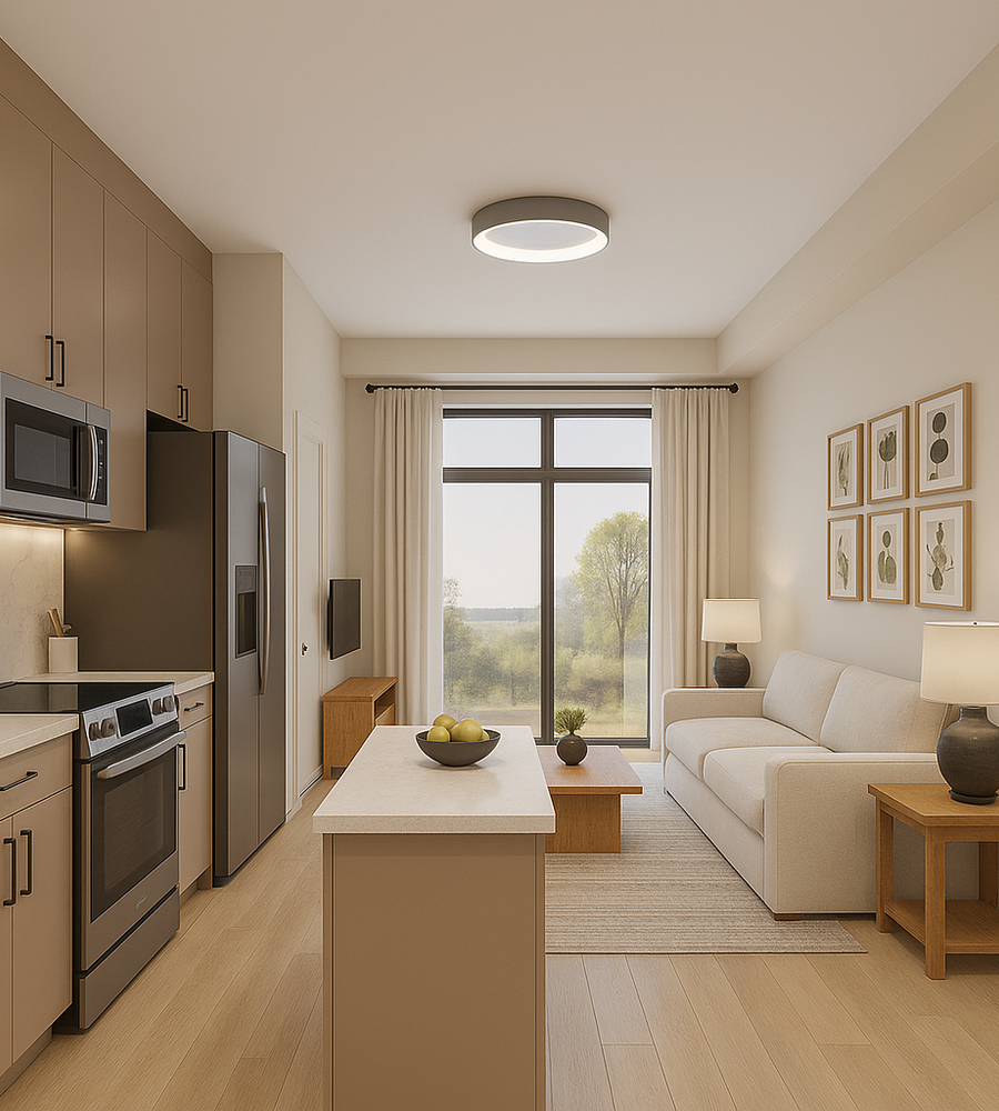 Stirling Place kitchen
