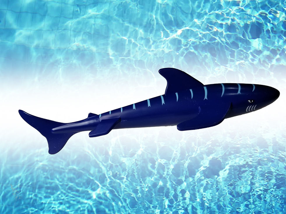 縮圖：16.5 cm Mindwalk Mini Torpedo Sharks 16.5 cm Mindwalk 迷你魚雷鯊魚游泳玩具 415