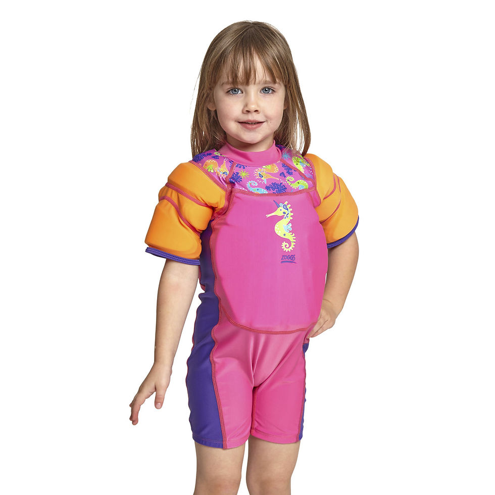 Thumbnail: Sea.U Water Wing Floatsuit 兒童游泳輔助浮衣連身款- 8021191