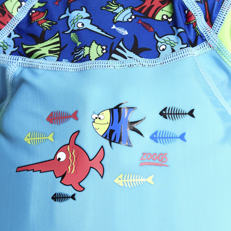 Thumbnail: Sea.S Water Wing Floatsuit 兒童游泳輔助浮衣 (連身款) - 8021190