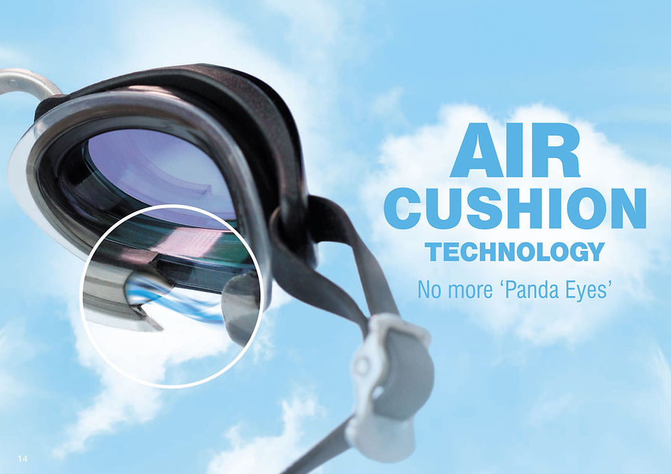 Thumbnail: Sonic Air Junior - Sonic Air 中童游泳鏡 461325 BLPKTPU