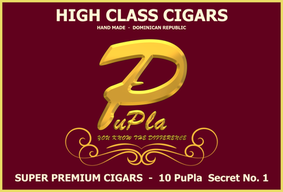 PuPla - Secret No. 1   Box with 10 cigars   Delivery time  2 weeks