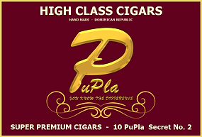 PuPla - Secret No. 2   Box with 10 cigars    Delivery time 2 weeks