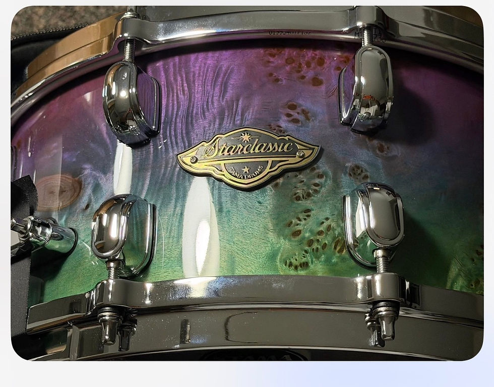 Tama Starclassic snare drum