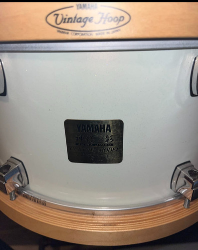 Yamaha| Akira Jimbo Signature| Snare Drum Drum|13x7 White Beech