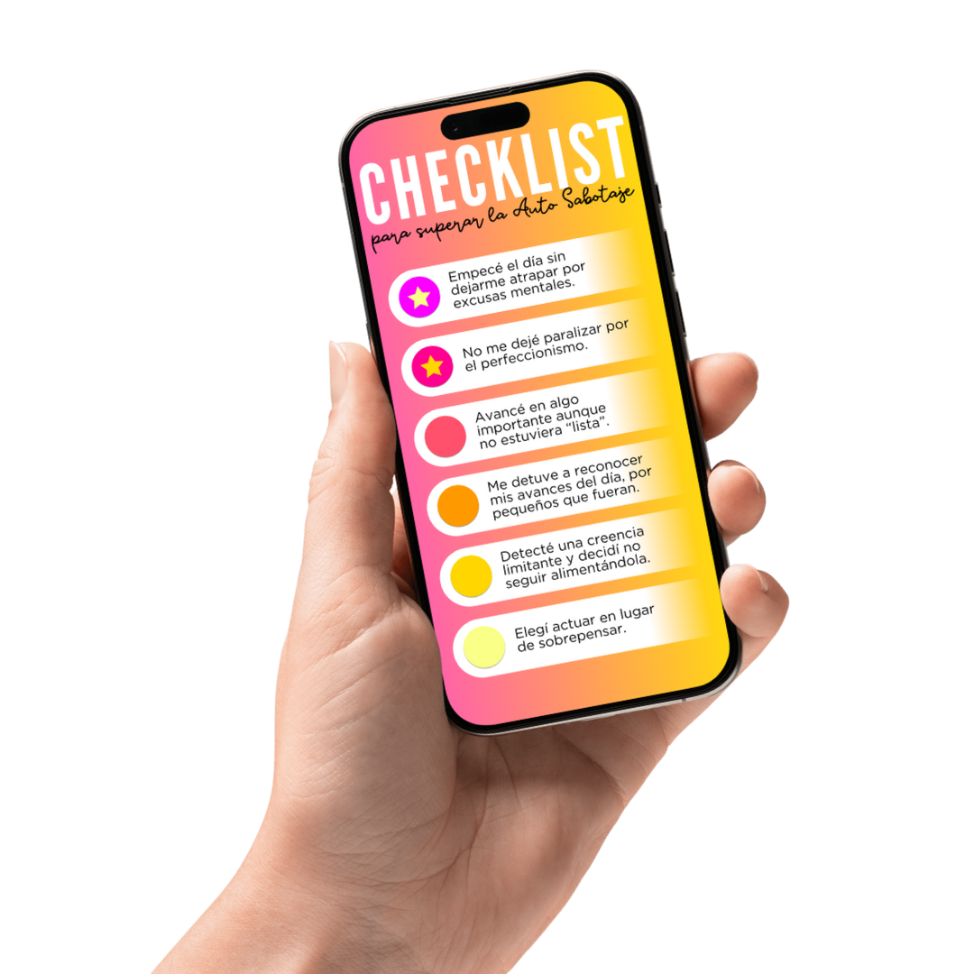 Checklist anti autosabotaje
