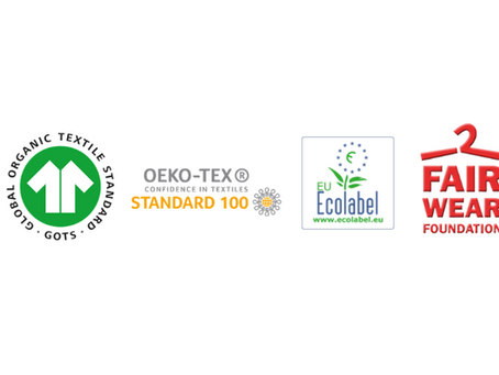 Décryptage des labels : GOTS | OEKO-TEX | ECOLABEL EUROPEEN | FAIRWEAR FONDATION