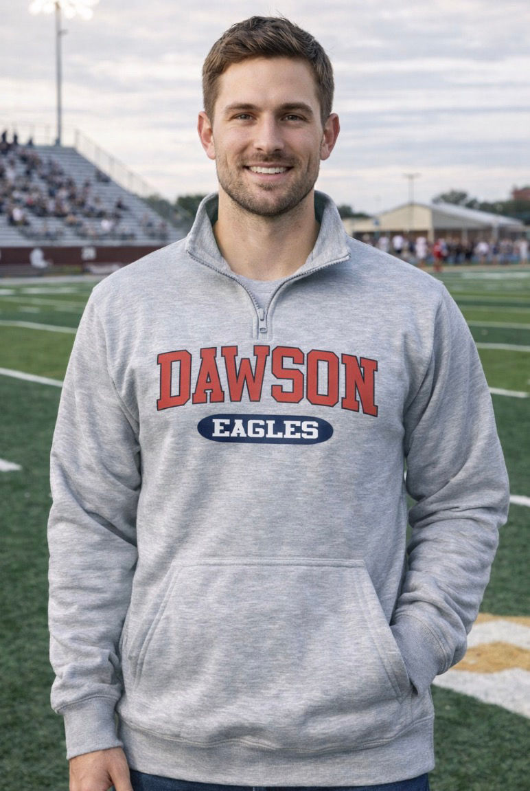 Thumbnail: Dawson Eagle pocket 3/4 zip 