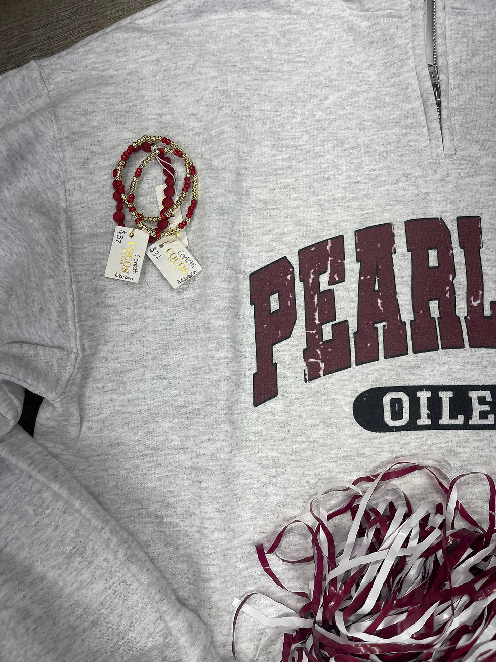 Thumbnail: Pearland Oilers 3/4 zip 