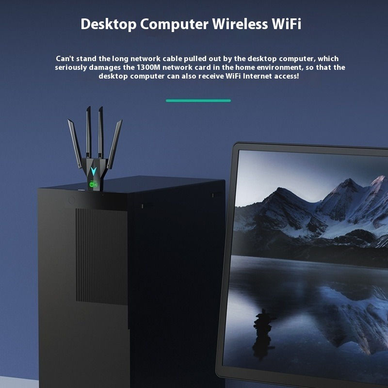 Miniatura: 5G Wireless Network Card USB Adapter