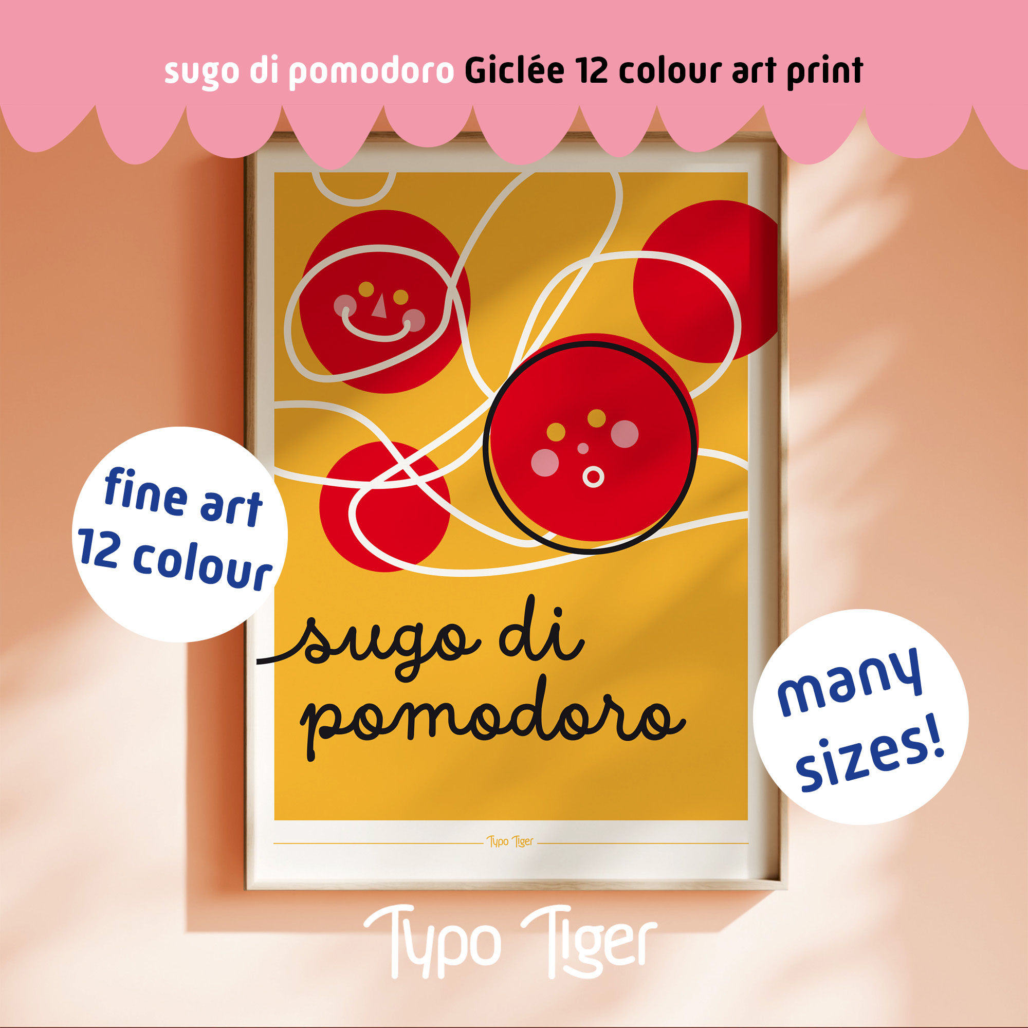 POMODORO Kunstdruck Giclée