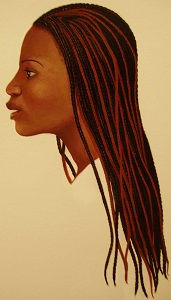 Side profile composite sketch of Jane Doe