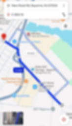 A map of a closer view of where Jane Doe was discovered on October 18, 2007 created using Google Maps