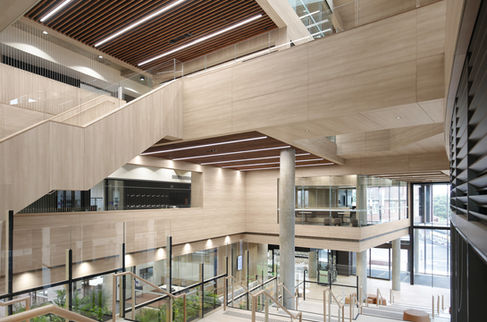 Caulfield Grammar School Teaching and Learning Building - Acoustics and whiteboards installed by BACH Commercial