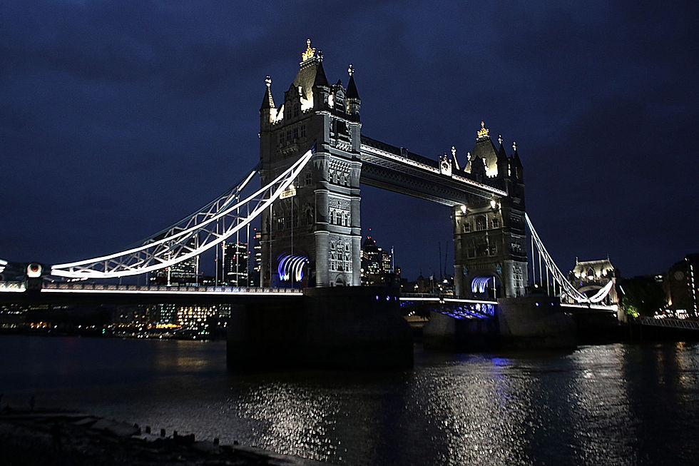 TOWER BRIDGE FROM THE EAST.